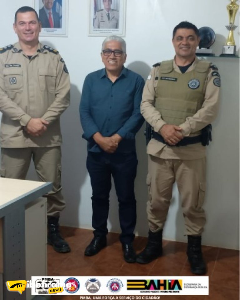 28ª CIPM RECEBE VISITA DO CAP RR PM NOÉLIO, DIRETOR DISCIPLINAR DO COLÉGIO MUNICIPAL MÉDICI MODELO CPM DE IBOTIRAMA