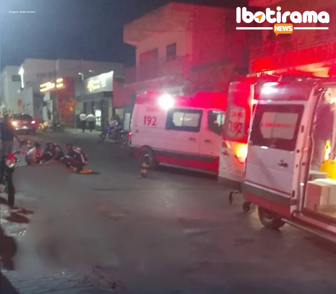 MACAUBAS: Acidente grave na Avenida Flores da Cunha, deixa uma vítima fatal e dois feridos