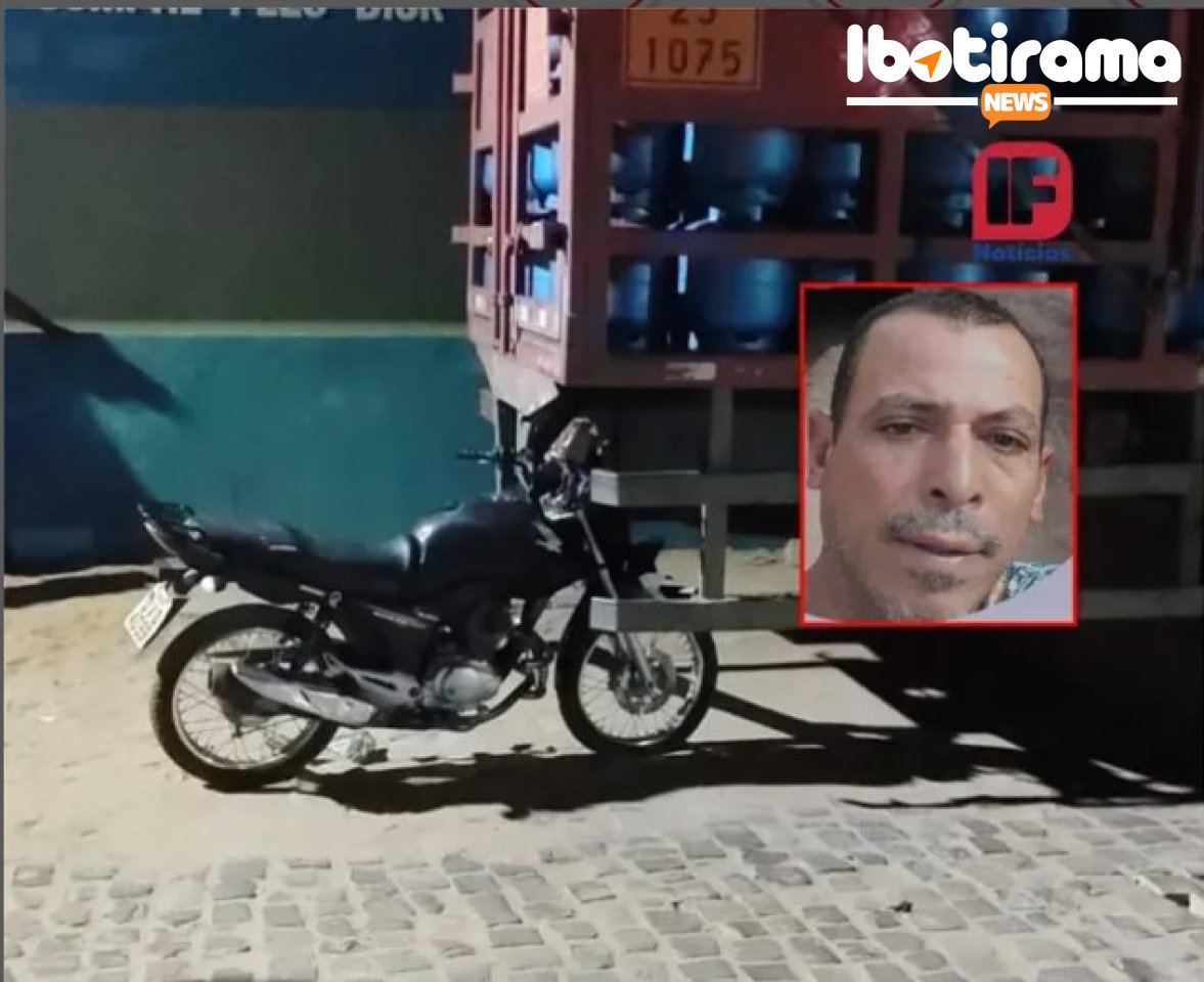 IPUPIARA: MOTOCICLISTA MORRE EM ACIDENTE NO CENTRO DA CIDADE