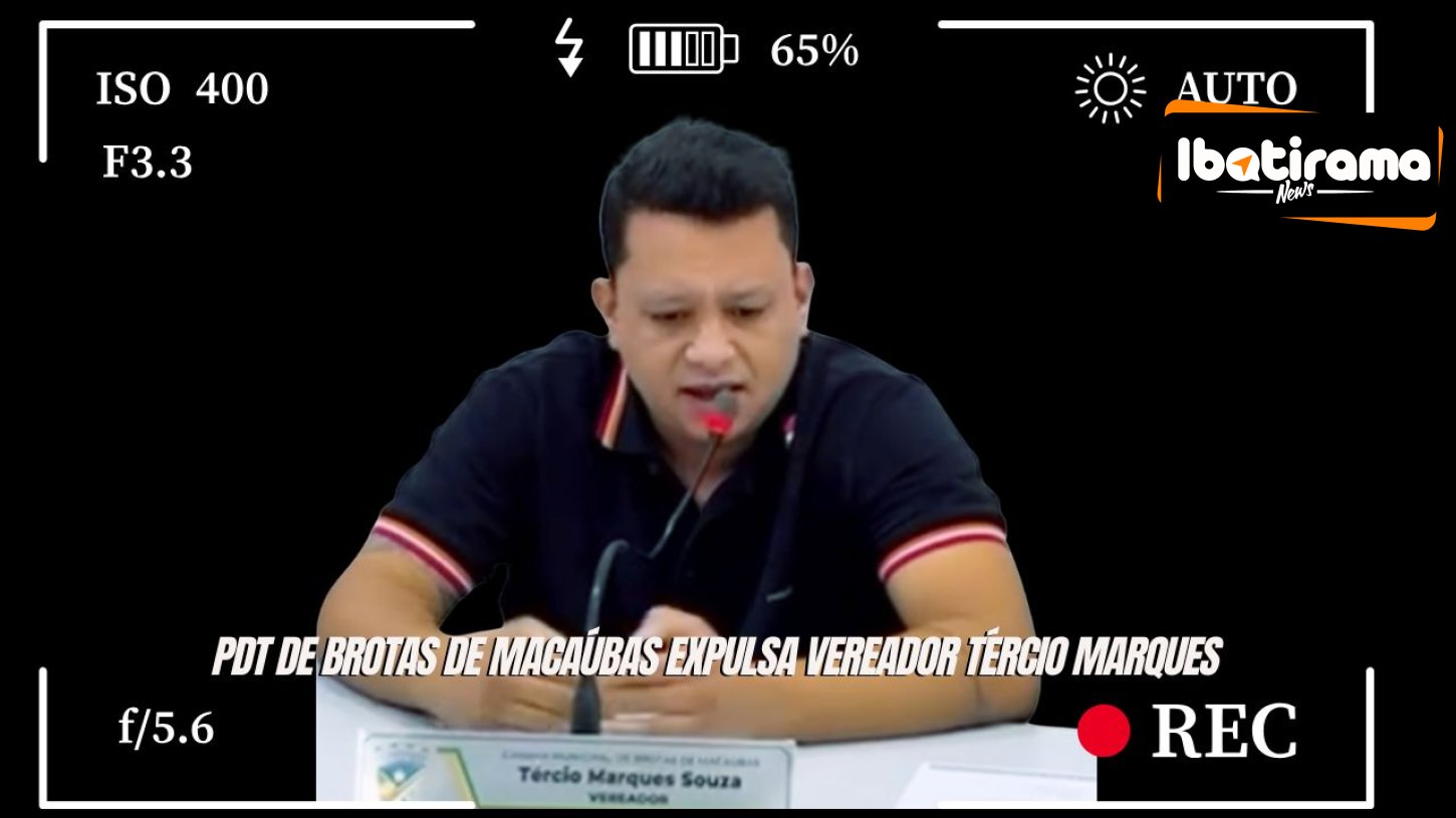 Em um fato histórico para a política brotense, a Executiva Municipal do Partido Democrático Trabalhista (PDT) de Brotas de Macaúbas se reuniu na noite desta terça-feira (02), no CTA – Pousada Vovó Terezinha, para deliberar sobre a representação disciplinar apresentada contra o vereador Tércio Marques Souza.   Após análise dos fatos e votação interna, pela primeira vez na história do município, a E