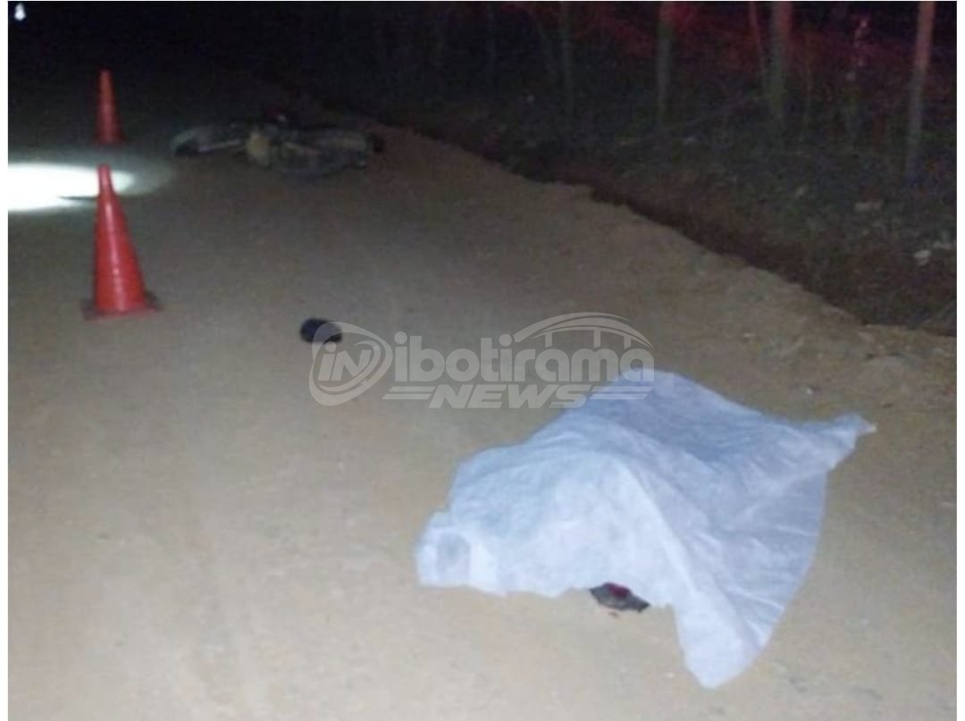 Motociclista morre após acidente na zona rural de Serra Dourada.